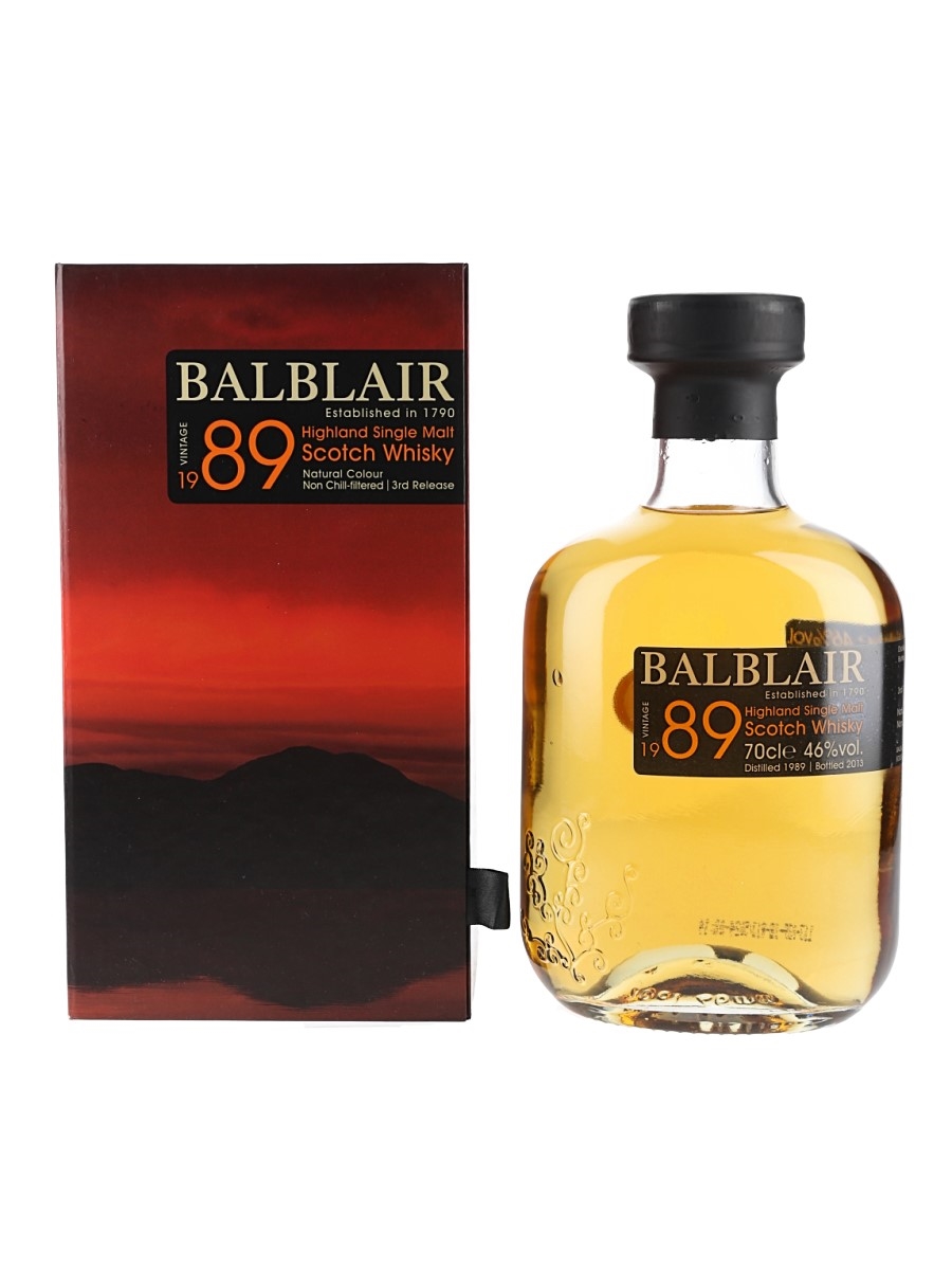 Balblair 1989 Bottled 2013 70cl / 46%