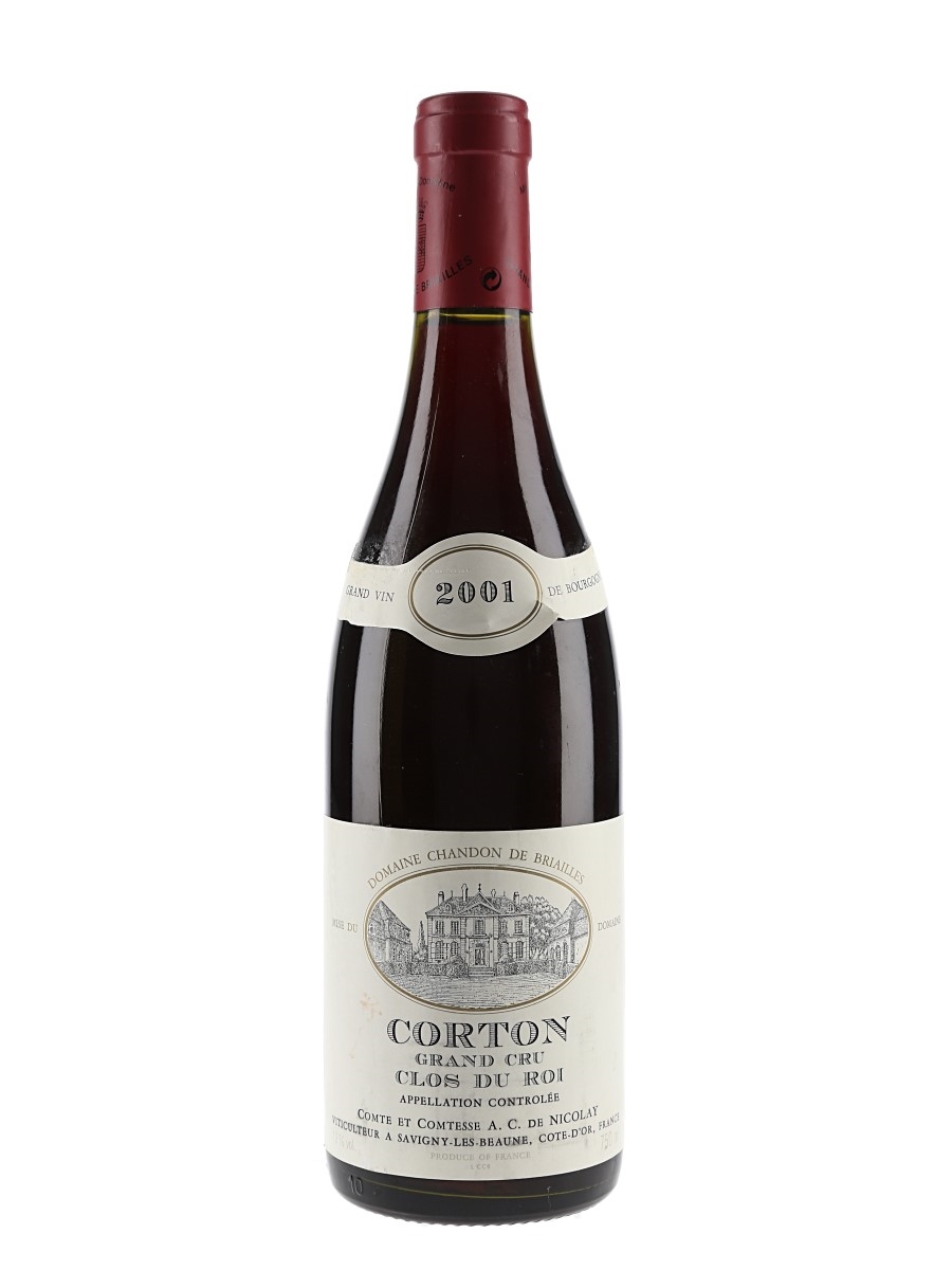 Corton Grand Cru Clos Du Roi 2001 Domaine Chandon De Briailles 75cl / 13%