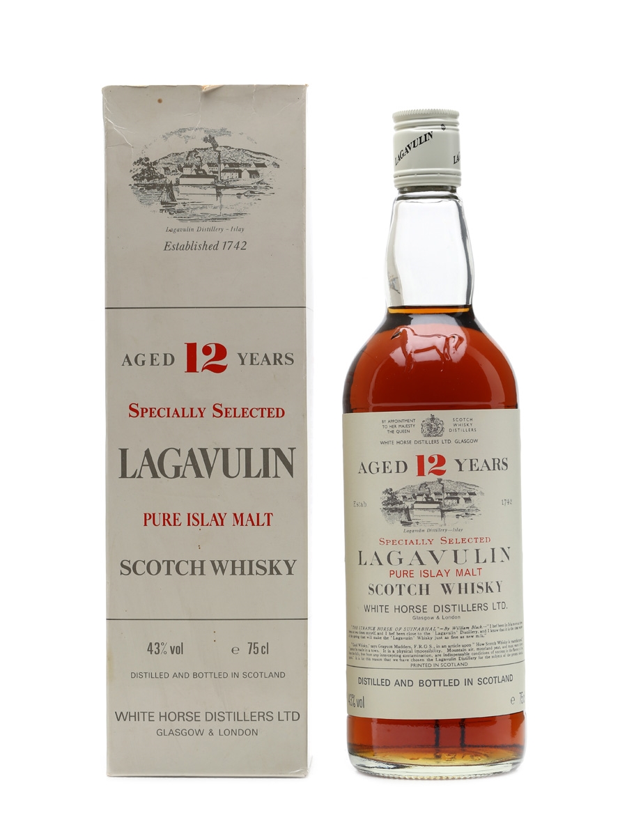 Lagavulin 12 Years Old White Horse Distillers 75cl