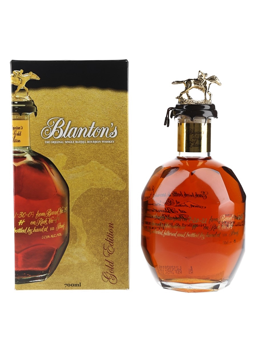 Blanton's Gold Edition Barrel No. 668 - Bottle No. 1 Bottled 2021 70cl / 51.5%