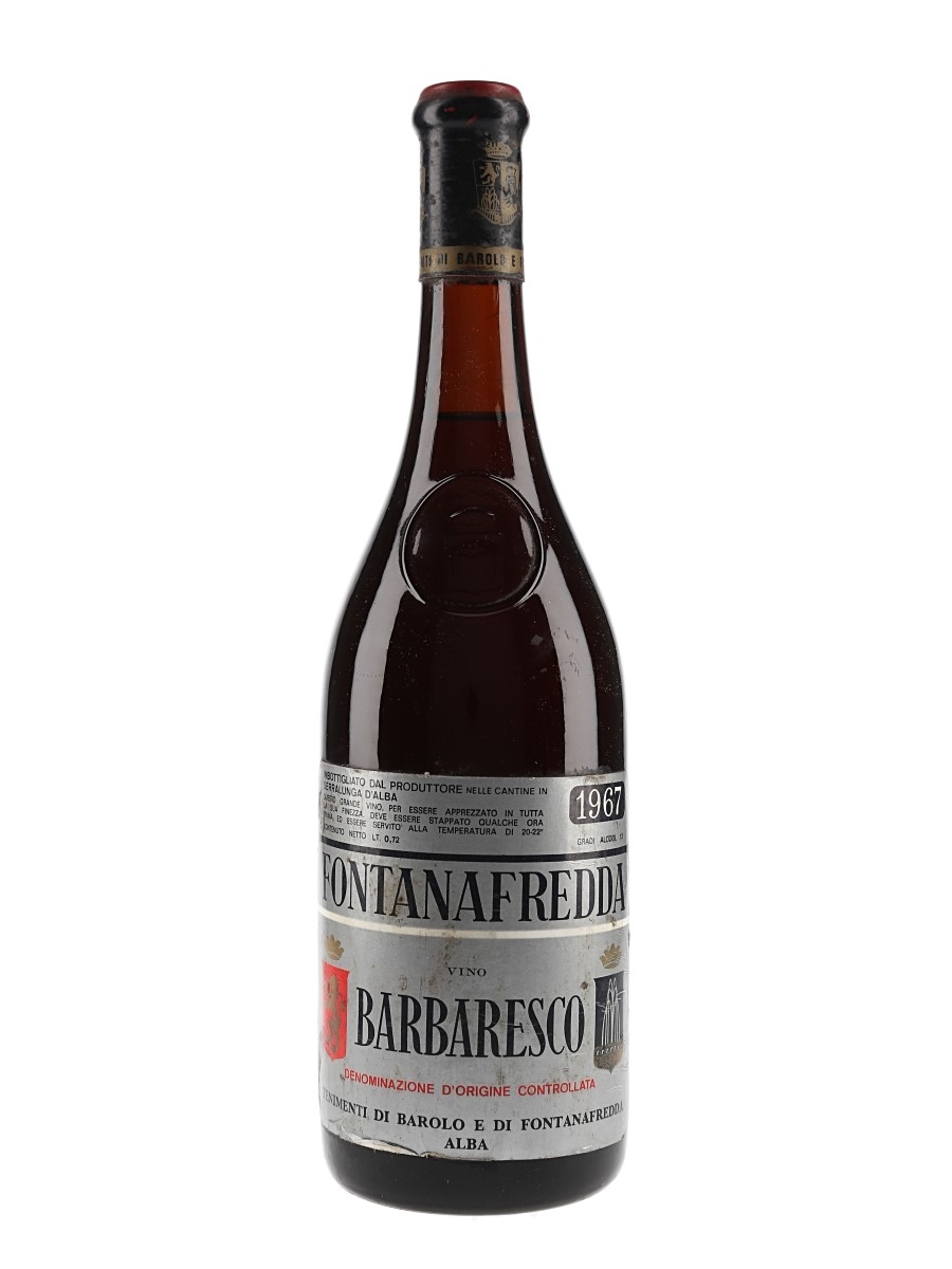 1967 Fontanafredda Barbaresco  72cl / 13%