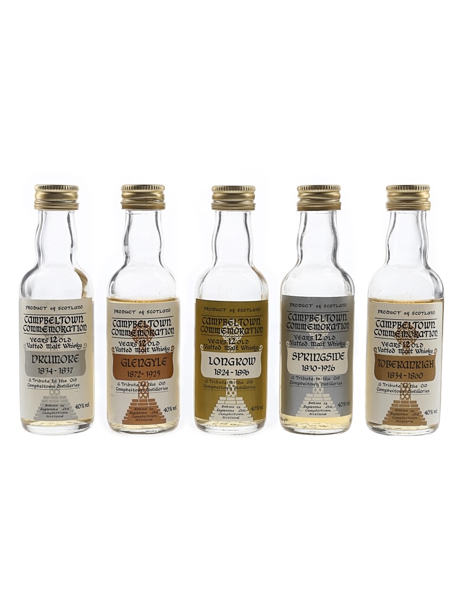 Campbeltown Commemorative 12 Year Old  5 x 5cl / 40%