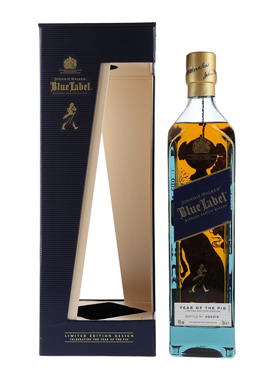 Johnnie Walker Blue Label Year Of The Pig 2019 70cl / 40%