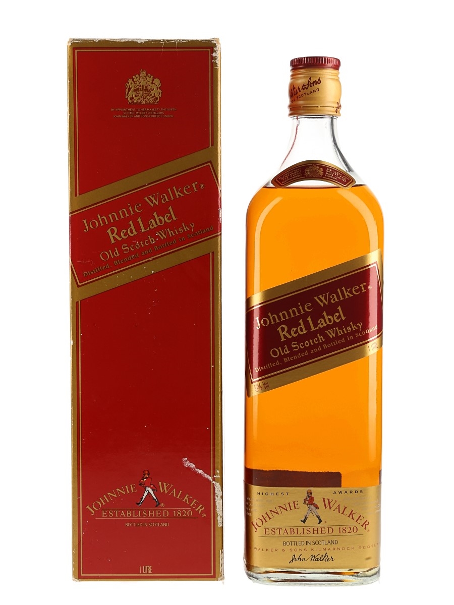 Johnnie Walker Red Label Bottled 1990s 100cl / 43%