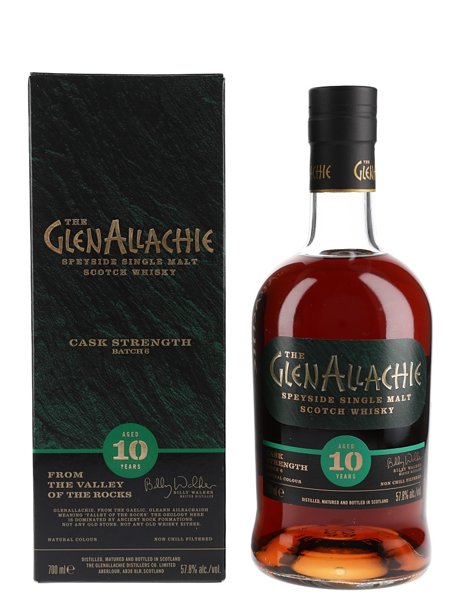 Glenallachie 10 Year Old Cask Strength Batch 6 Bottled 2021 70cl / 57.8%