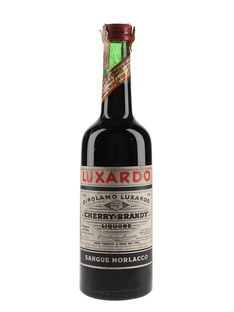 Luxardo Cherry Brandy Bottled 1960s-1970s 75cl / 31%