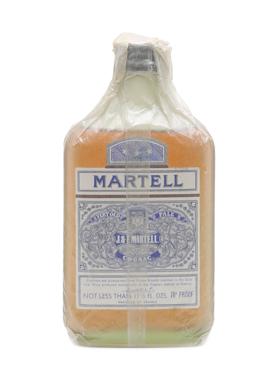 Martell Very Old Pale 3 Star Cognac Bottled 1960s - 1970s 35cl / 40%
