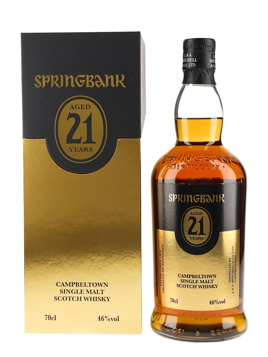 Springbank 21 Year Old Bottled 2021 70cl / 46%