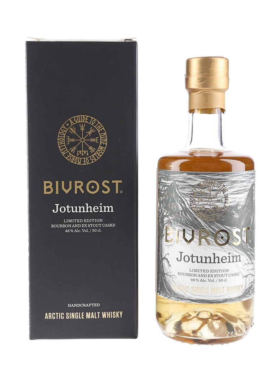 Bivrost Jotunheim Bourbon And Ex Stout Casks Arctic Single Malt Whisky - Ethnic Brand Marketing 50cl / 46%