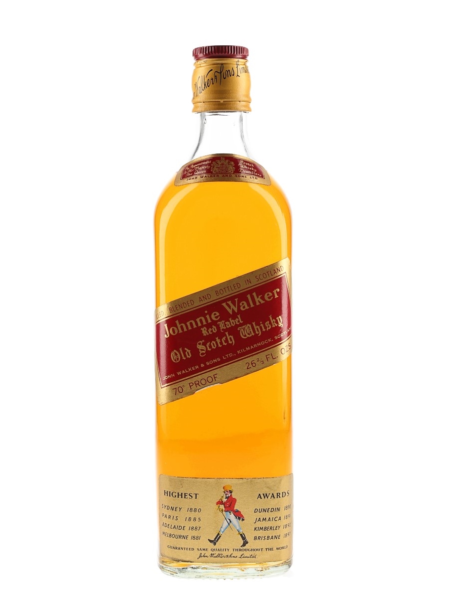 Johnnie Walker Red Label Bottled 1960s-1970s 75.7cl / 40%