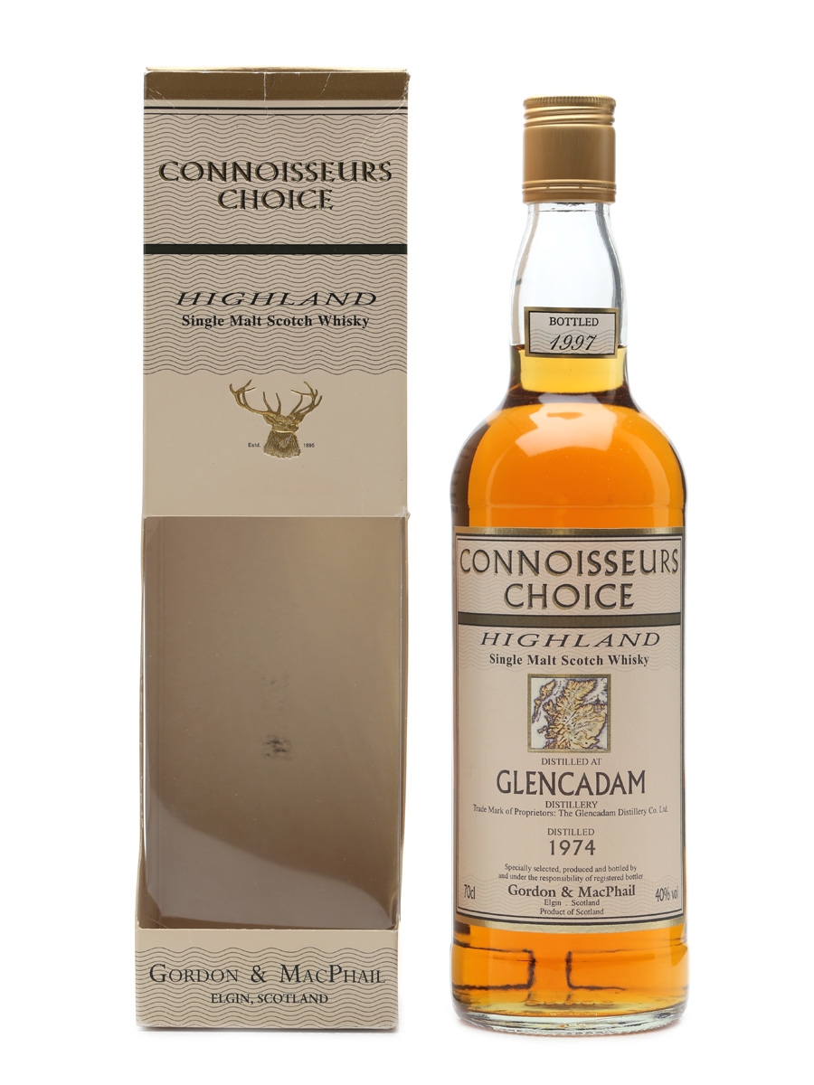 Glencadam 1974  Connoisseurs Choice Bottled 1997 - Gordon & MacPhail 70cl