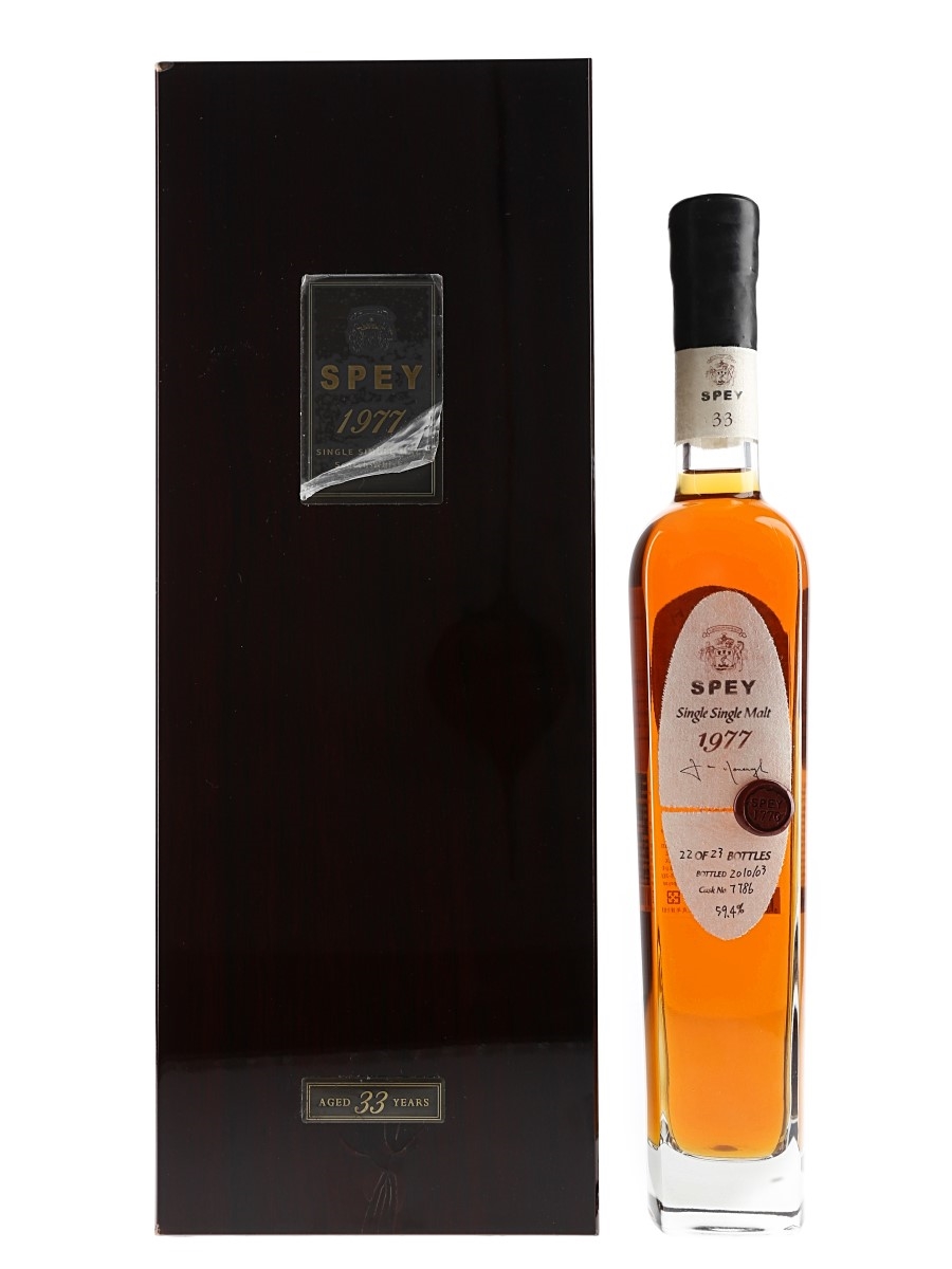 Spey 1977 33 Year Old Bottled 2010 50cl / 59.4%