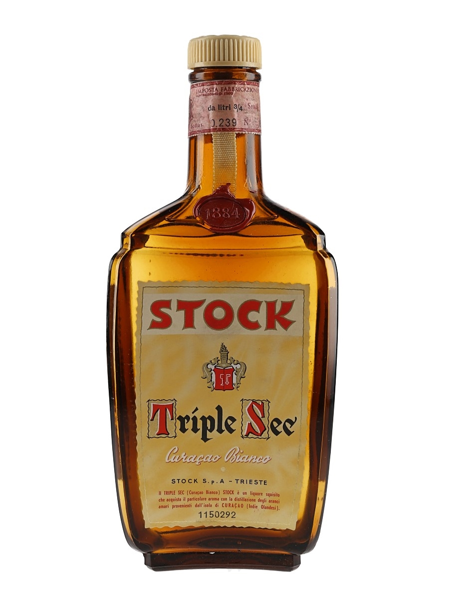 Stock Triple Sec Bottled 1970s 75cl / 40%