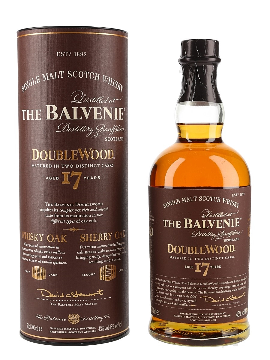 Balvenie 17 Year Old DoubleWood  70cl / 43%