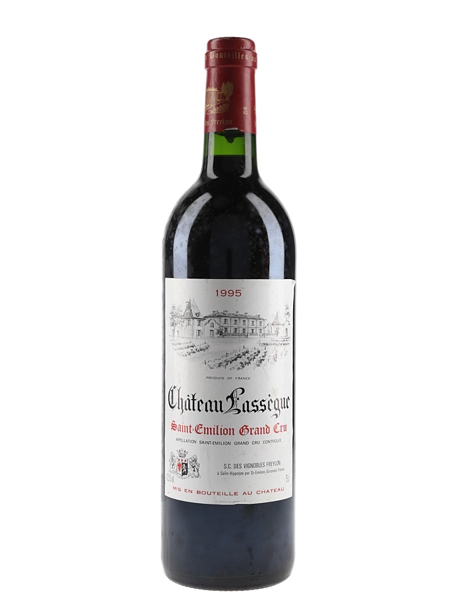 Chateau Lassegue 1995 Saint Emilion Grand Cru 75cl / 12.5%