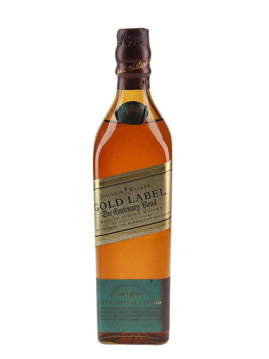 Johnnie Walker Gold Label 18 Year Old - Lot 124952 - Buy