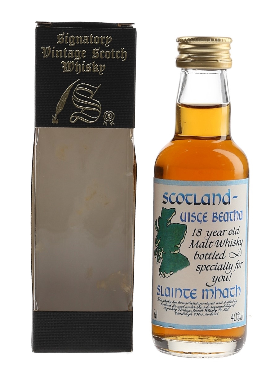 Signatory Vintage 18 Year Old  5cl / 40%