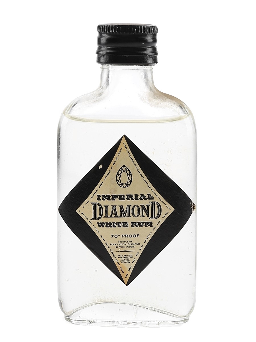 Imperial Diamond White Rum Bottled 1960s 5cl / 40%