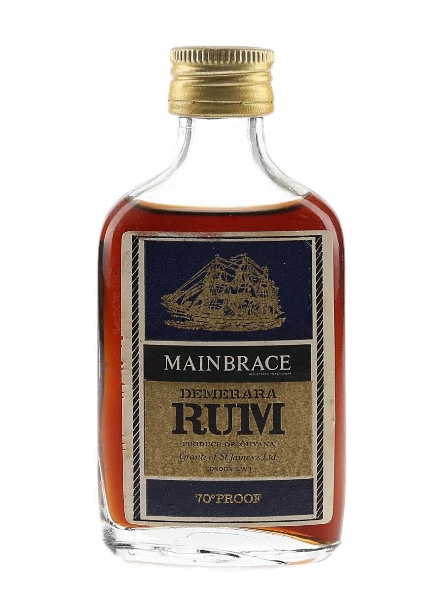 Mainbrace Demerara Navy Rum Bottled 1960s-1970s 5cl / 40%