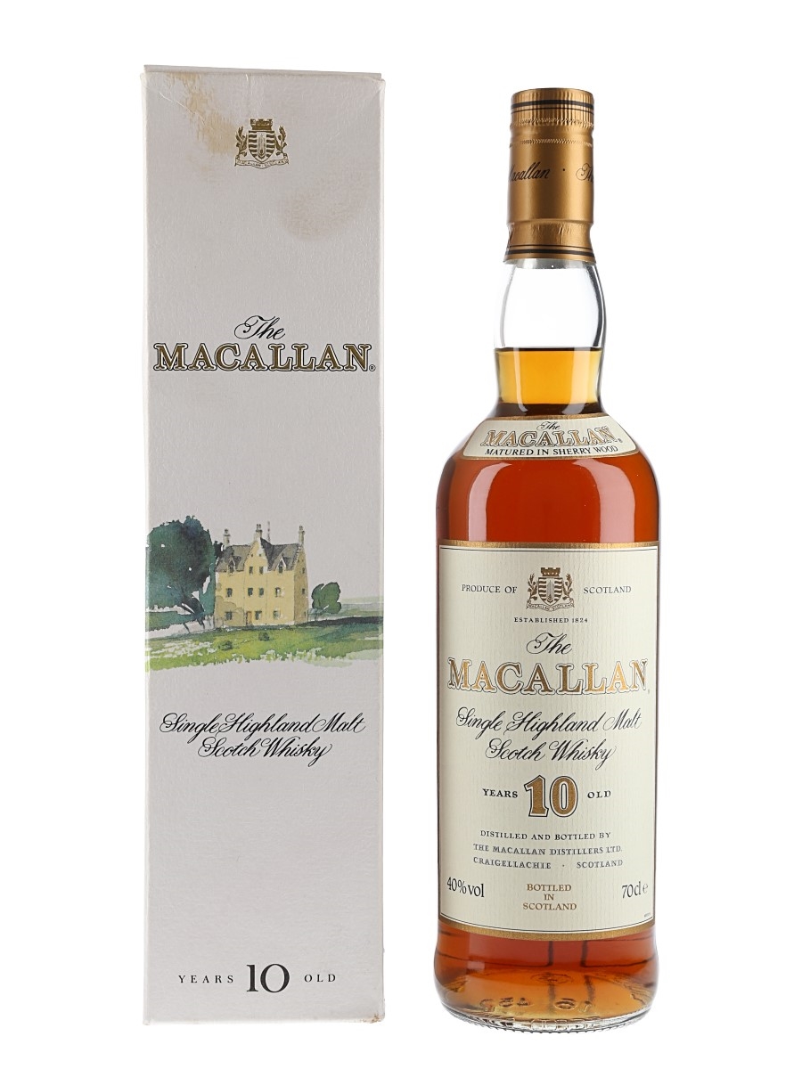 Macallan 10 Year Old Bottled 1990s 70cl / 40%
