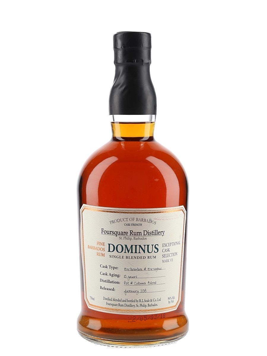 Foursquare Dominus 10 Year Old Bottled 2018 - Exceptional Cask Selection Mark VII 70cl / 56%