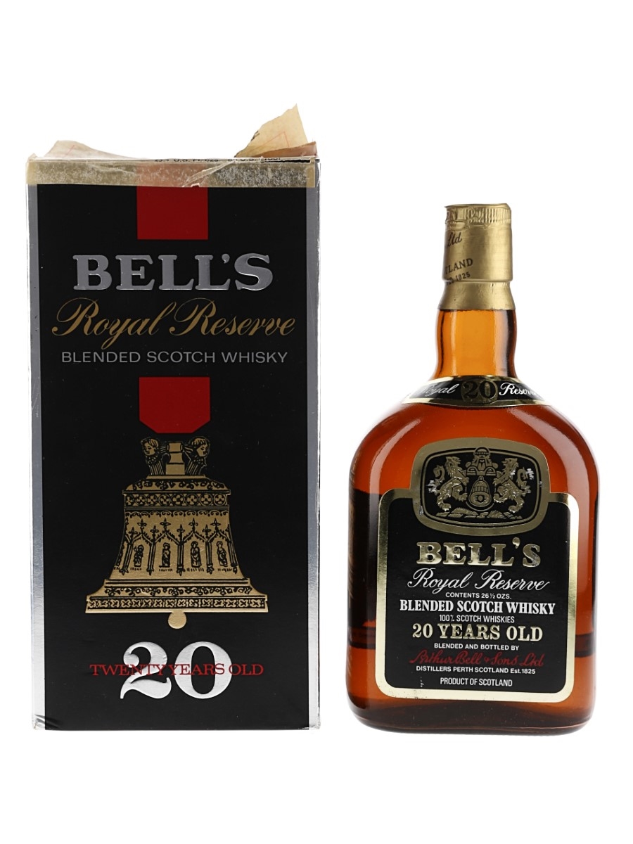 Bell's 20 Year Old Royal Reserve Bottled 1970s - Duty Free 75cl / 43%