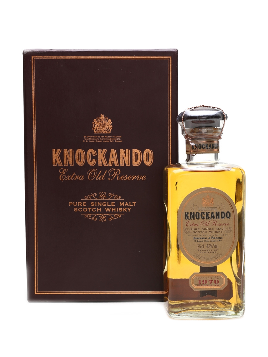 ★ 希少古酒 特級 KNOCKANDO 1970 スコッチウイスキー Knockando 1970 - Lot 13839 - Buy/Sell Speyside Whisky Online