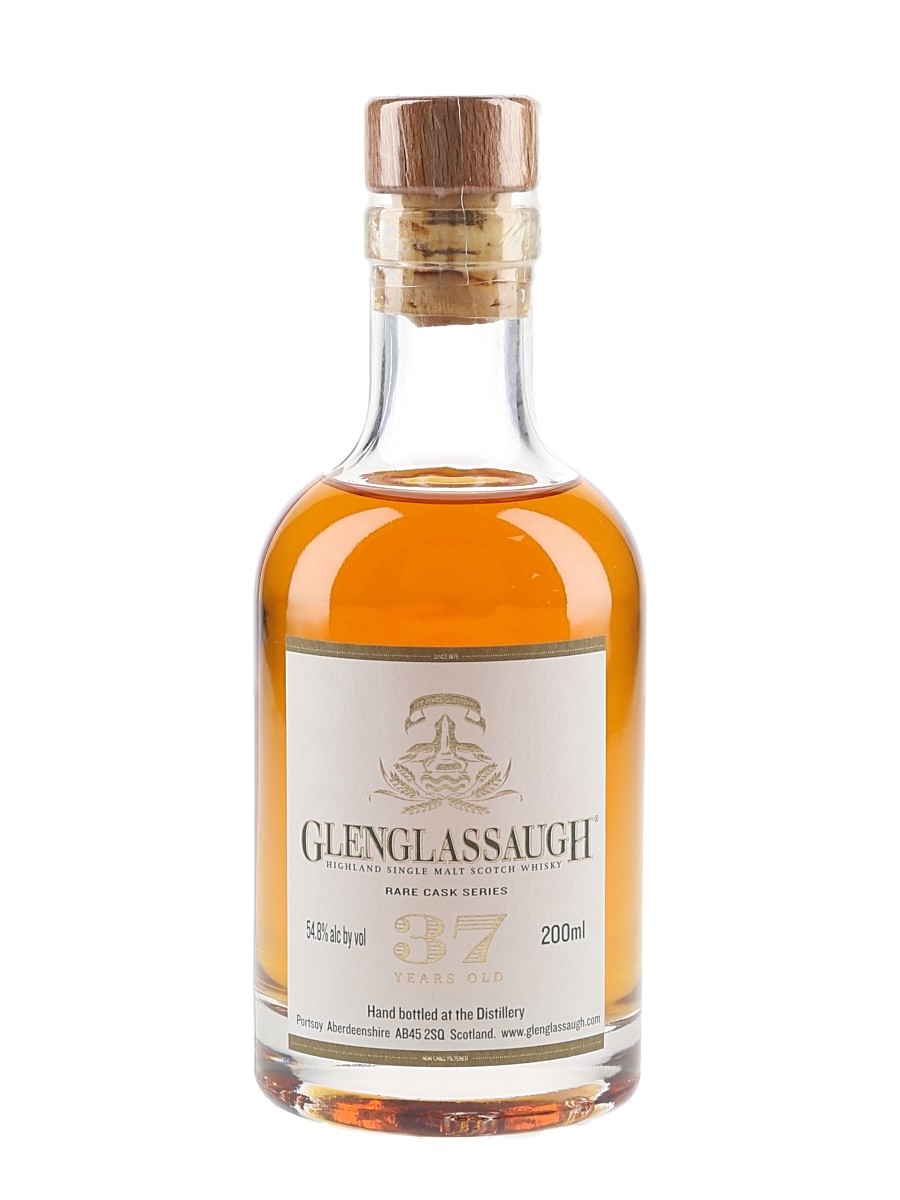 Glenglassaugh 37 Year Old Rare Cask Series Hand Bottled At The Distillery 20cl / 54.8%
