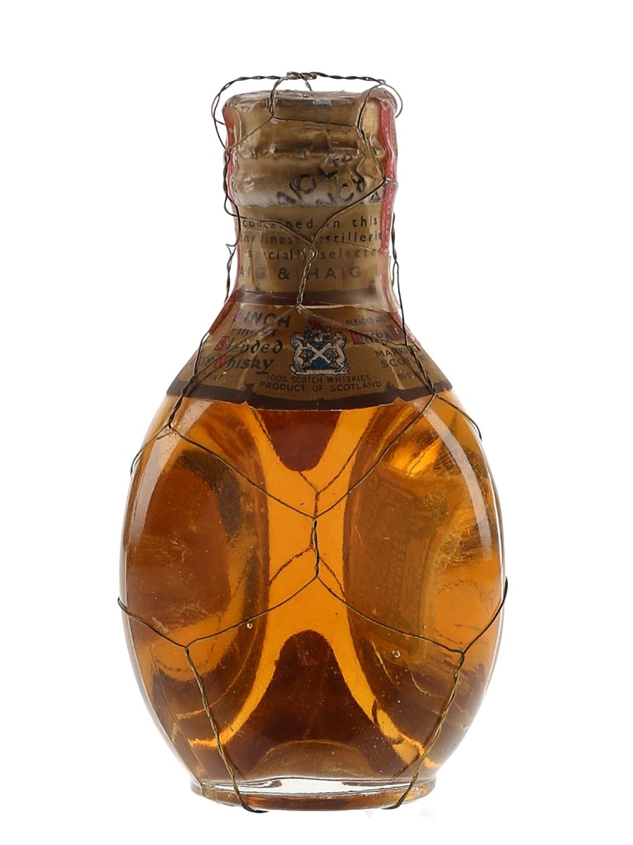 Haig's Dimple Pinch Spring Cap Bottled 1950s 4.7cl / 43.4%