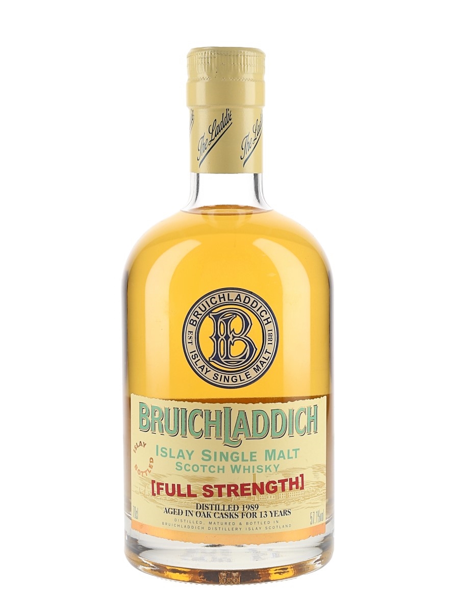 Bruichladdich 1989 13 Year Old Full Strength 70cl / 57.1%