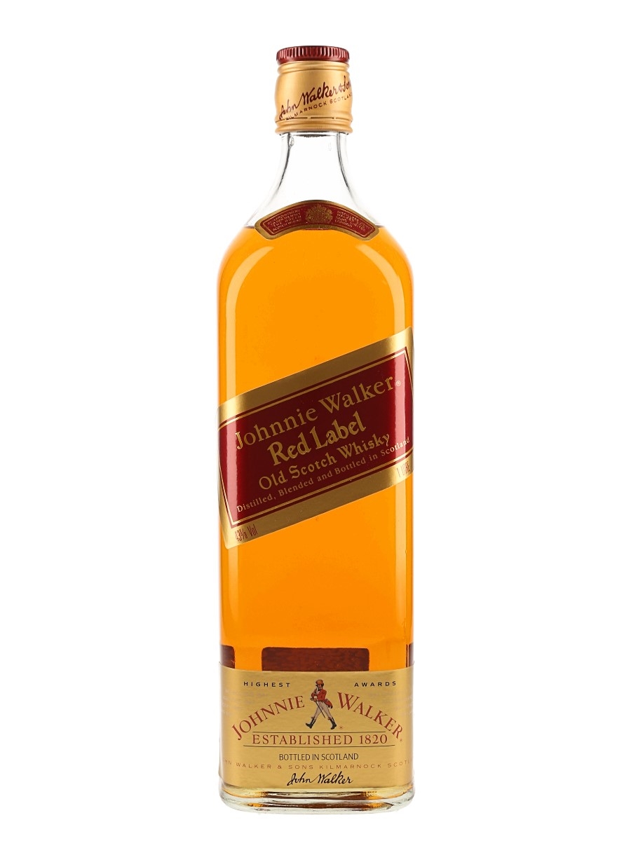 Johnnie Walker Red Label Bottled 1990s 100cl / 43%