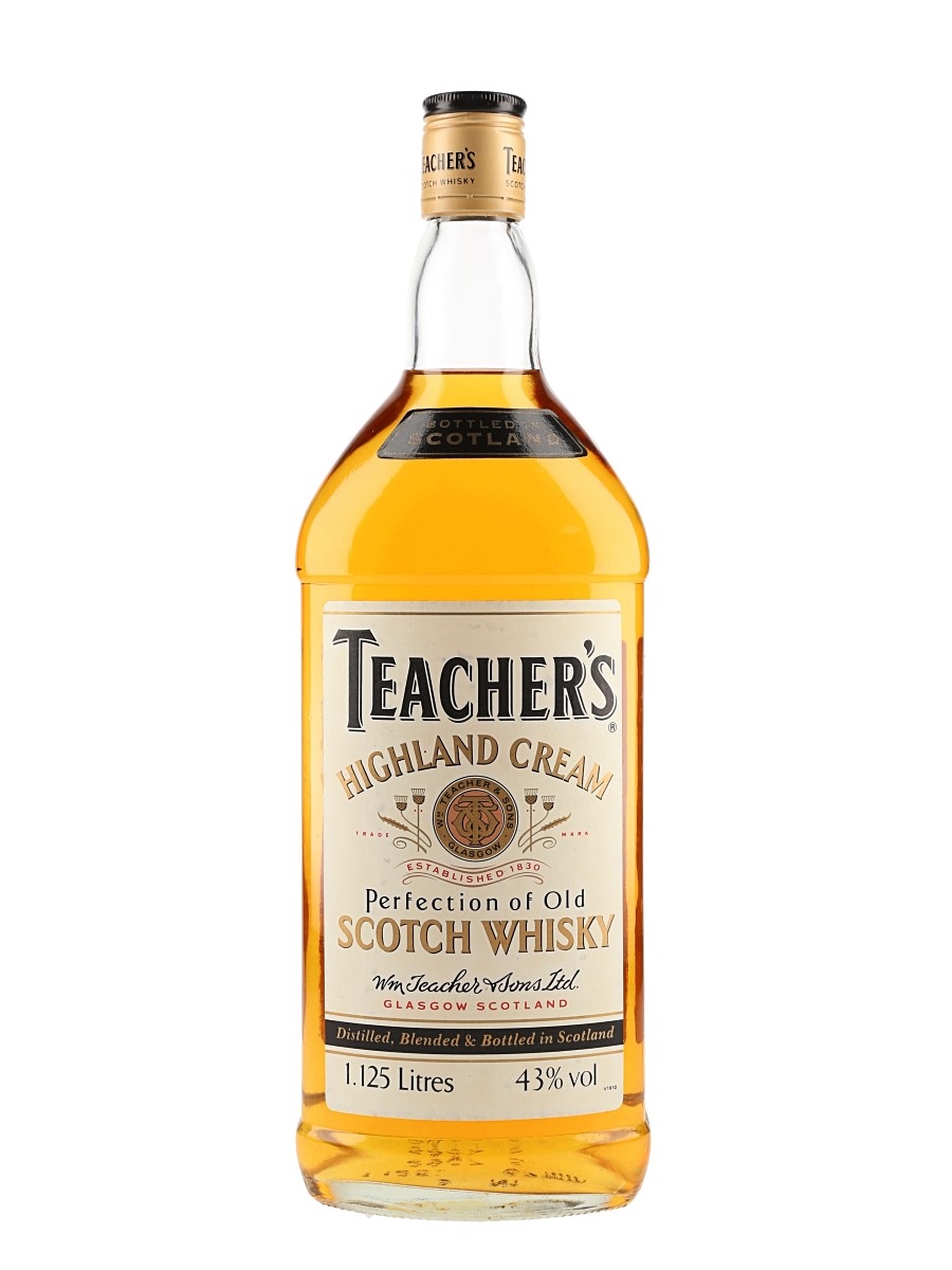 Teacher's Highland Cream Bottled 1990s 112.5cl / 43%