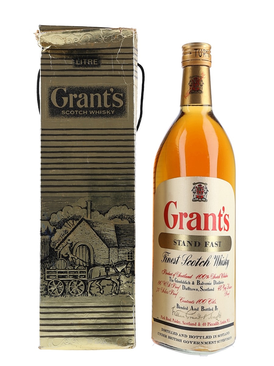 Grant's Standfast Bottled 1970s 100cl / 43%