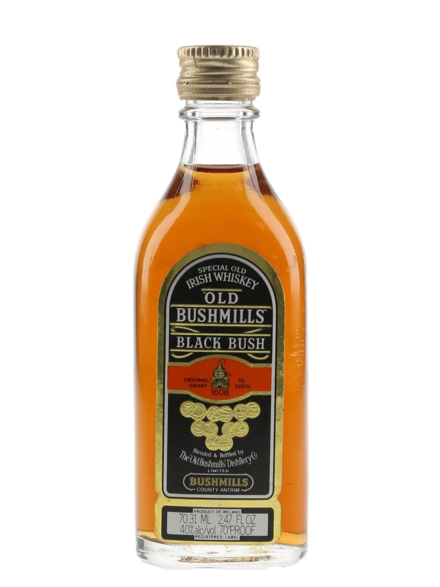 Old Bushmills Special Old Liqueur Irish Whiskey Bottled 1970s 7.31cl / 40%