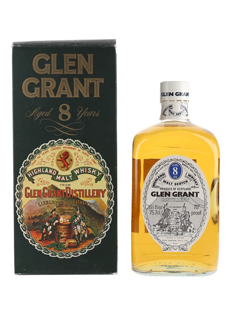 Glen Grant 8 Year Old Bottled 1970s-1980s 75.7cl / 40%