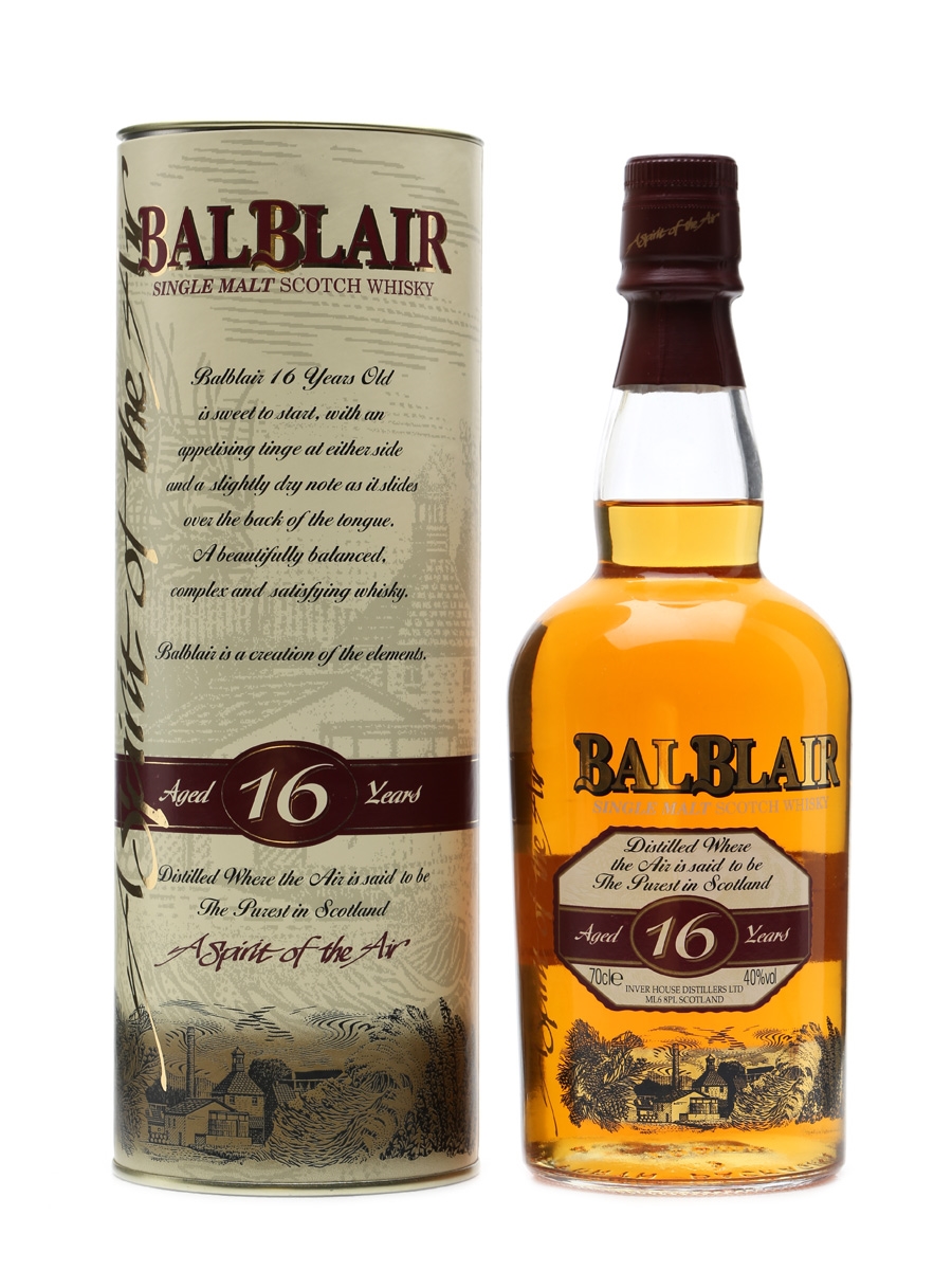 Balblair 16 Years Old A Spirit Of The Air 70cl / 40%