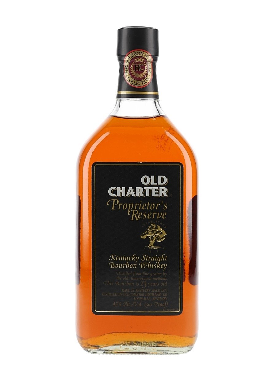 Old Charter 13 Year Old Proprietor's Reserve Bottled 1990s - Bourbon Hertiage Collection 75cl / 45%