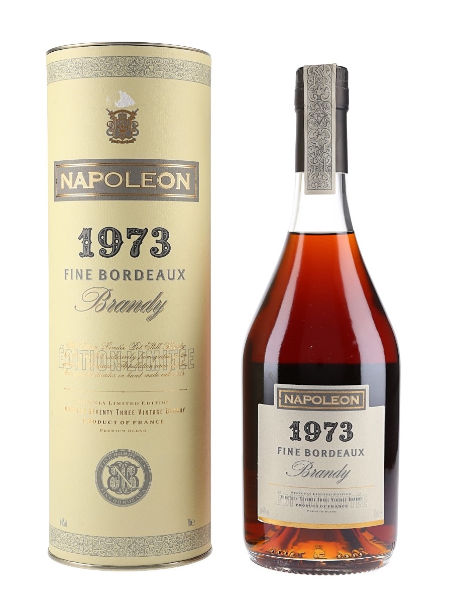 Napoleon 1973 Fine Bordeaux Brandy - Lot 125564 - Buy/Sell Spirits