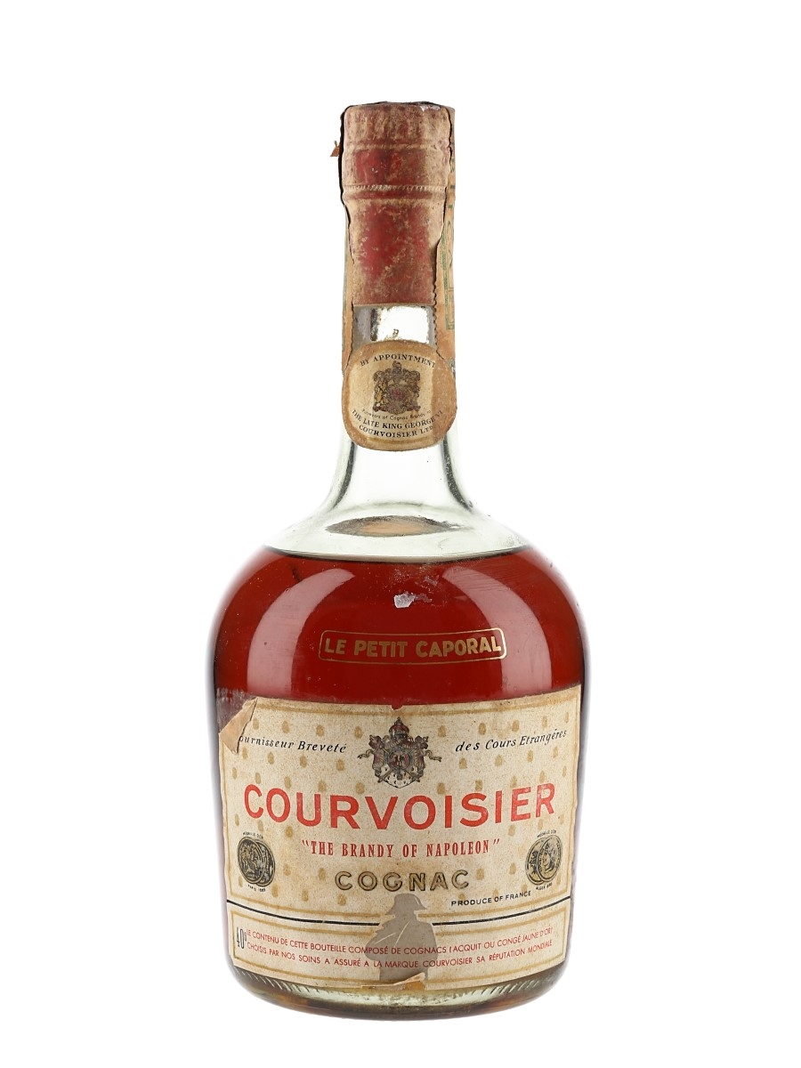 Courvoisier Le Petit Caporal Bottled 1960s 70cl / 40%