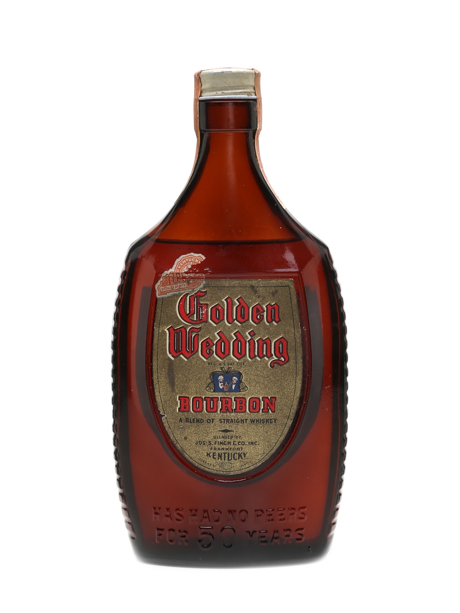 Golden Wedding Bourbon Bottled 1940s 56.8cl / 45%