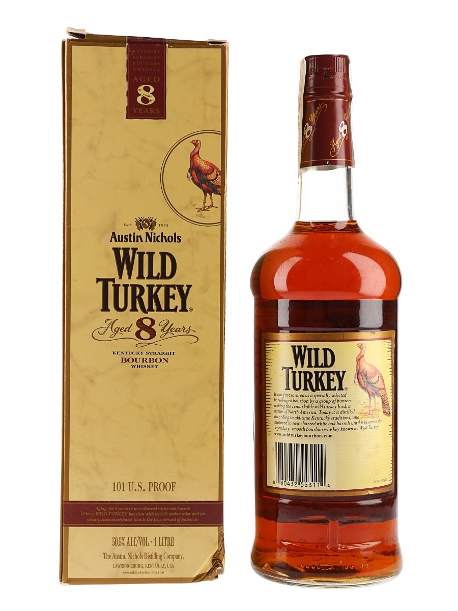Wild Turkey 8 Year Old 101 Proof - Lot 125710 - Buy/Sell Wild Turkey 8 Year Old 101 Proof - Lot 125710 - Buy/Sell