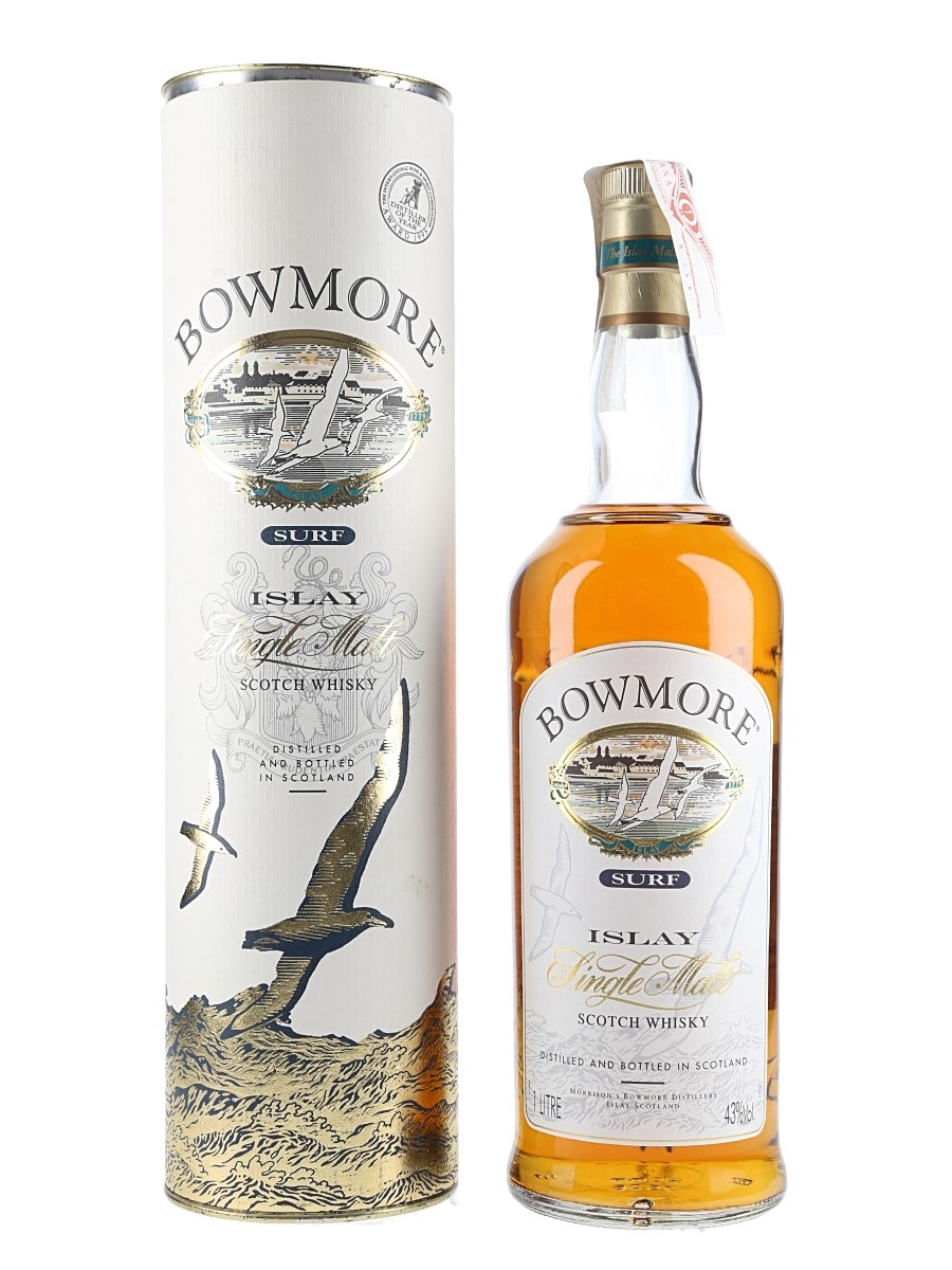 Bowmore Surf Bottled 1990s 100cl / 43%