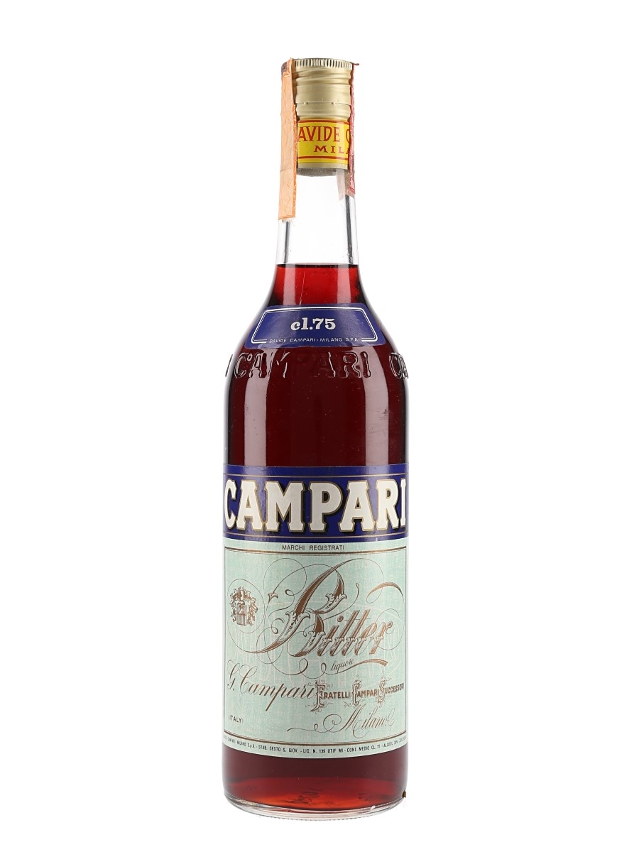 Campari Bitter Bottled 1970s -1980s 75cl / 25%