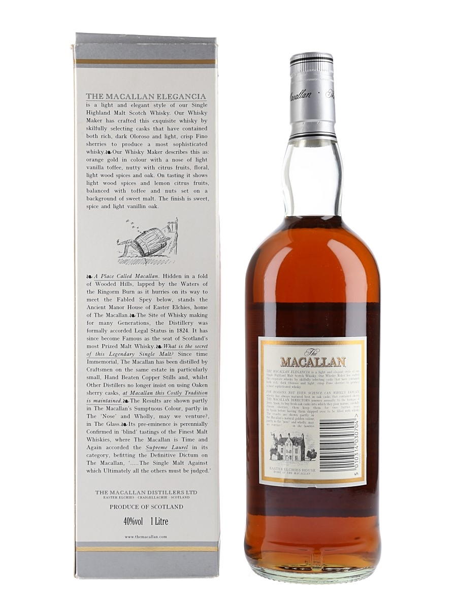 Macallan 1991 Elegancia - Ratings and reviews - Whiskybase