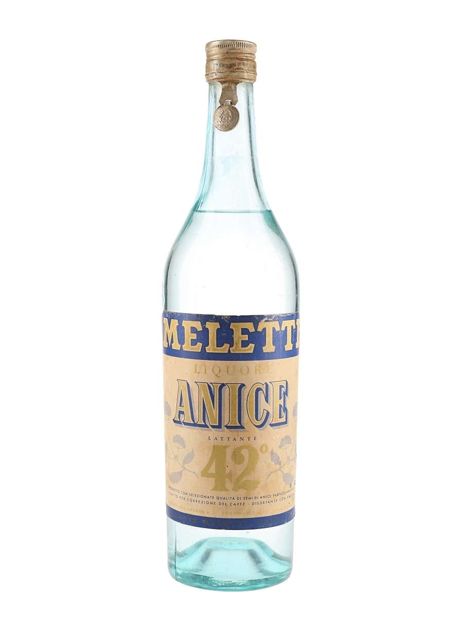 Meletti Anice Liqueur Bottled 1950s 100cl / 42%