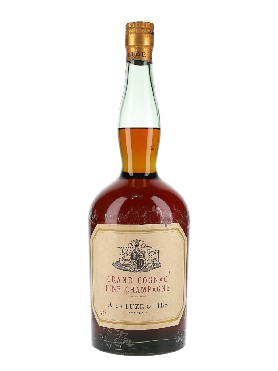De Luze Grand Cognac Fine Champagne Bottled 1950s 150cl / 42%