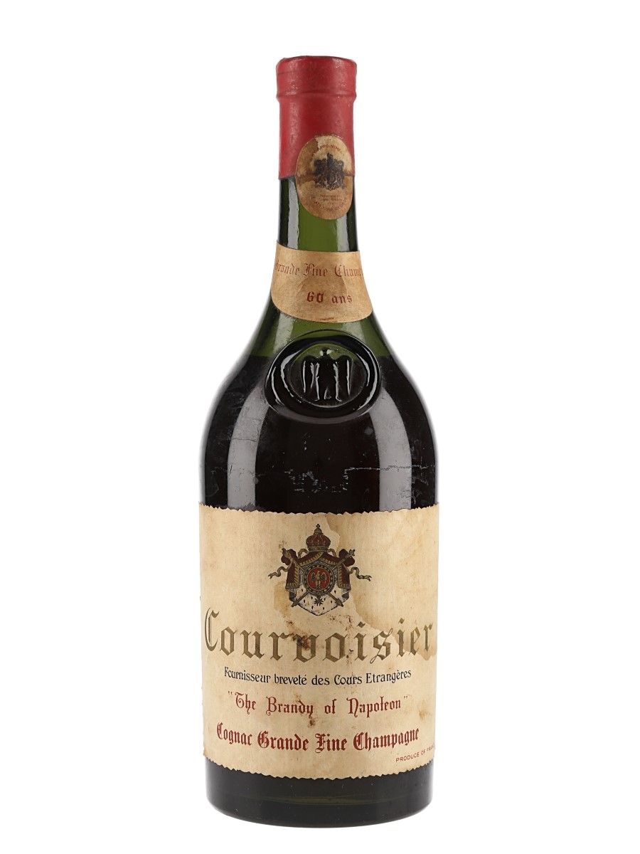 Courvoisier 60 Year Old Bottled 1950s 70cl