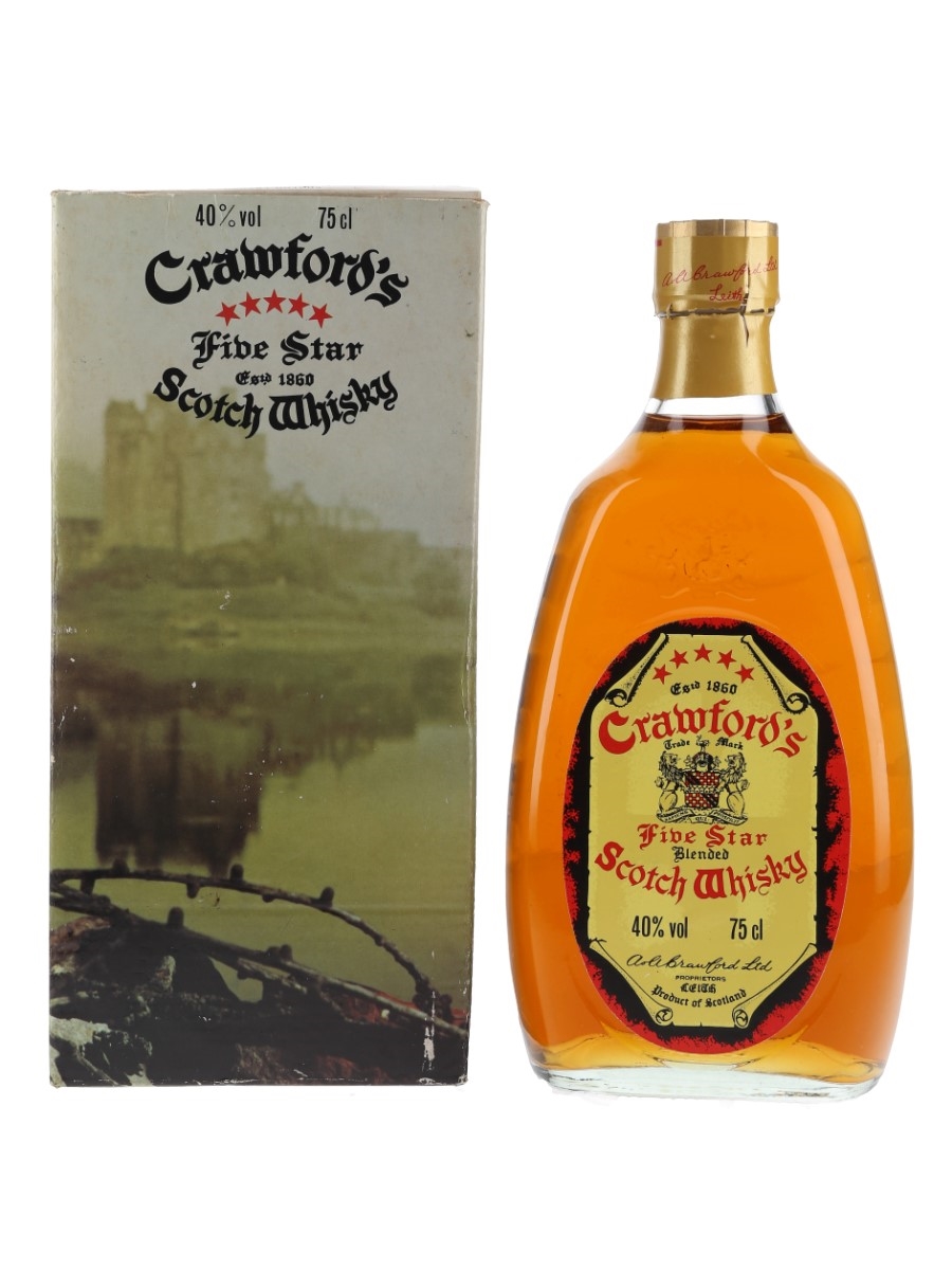 Crawford's Five Star Bottled 1980s 75cl / 40%