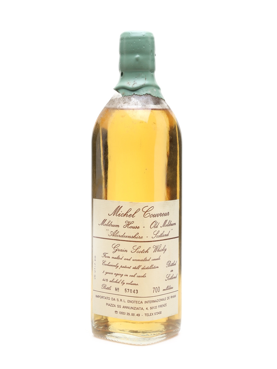 Michel Couvreur 5 Year Old Grain Whisky Enoteca Internazionale 70cl / 44%