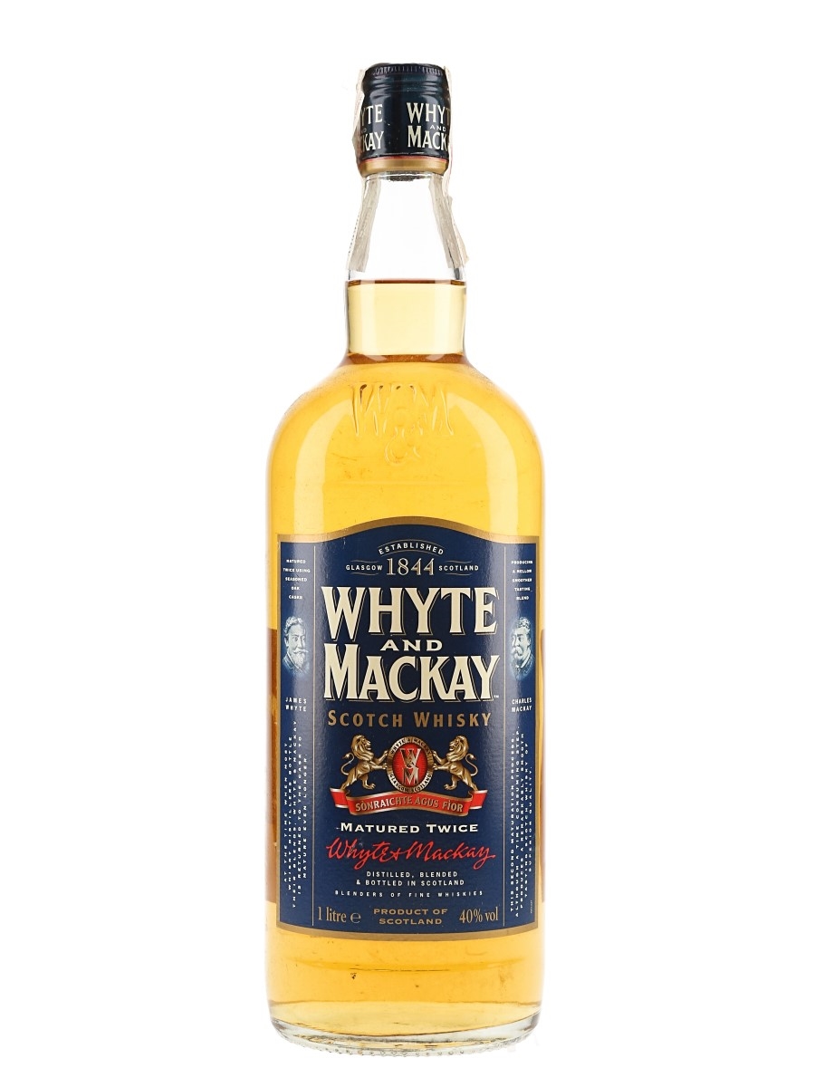 Whyte & Mackay Matured Twice Bottled 1990s 100cl / 40%